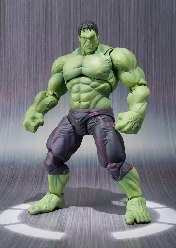 Фигурки героев Marvel супергероев Халк двигающиеся 20 см рождественский подарок