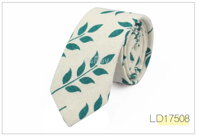 Fashion Mens Neck Tie Linen Skinny Tie for Men Wedding Party Print Neckties Casual Men Retro Neckwear Star Female Cartoon Ties