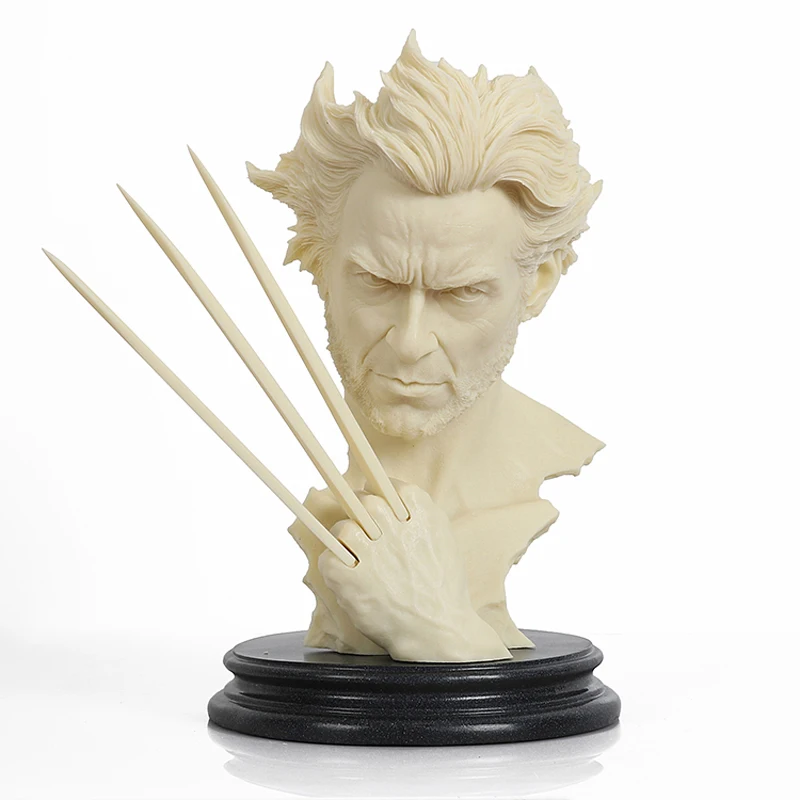 Крутая медная статуя из трех цветов декоративная модель бюста подарок на день