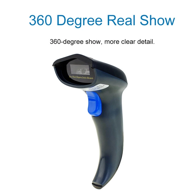 Netum W3 Wired Ccd Barcode Scanner Red Light One-Dimensional Scan Screen Stained Code | Компьютеры и офис