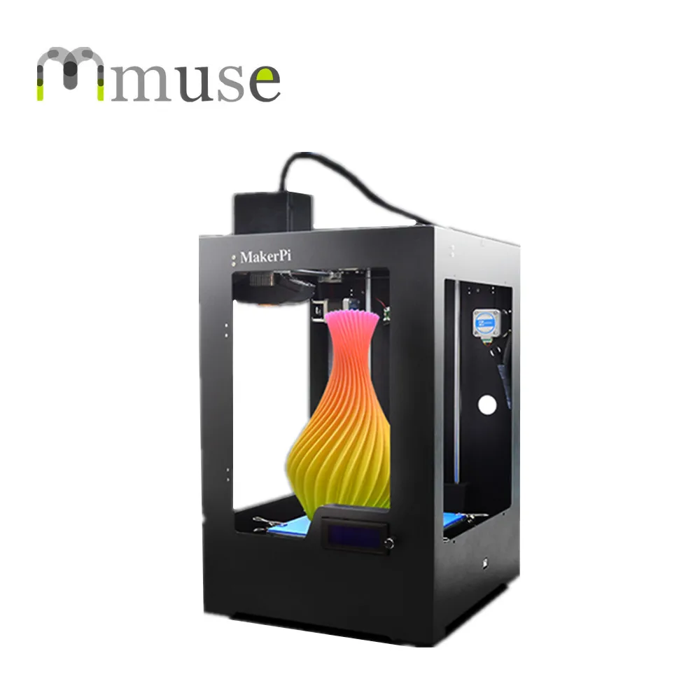 MakerPI M2030X FDM Multi Color 3D Printing Machine, FDM Desktop 3D Printer with Build Size 200*200*300mm
