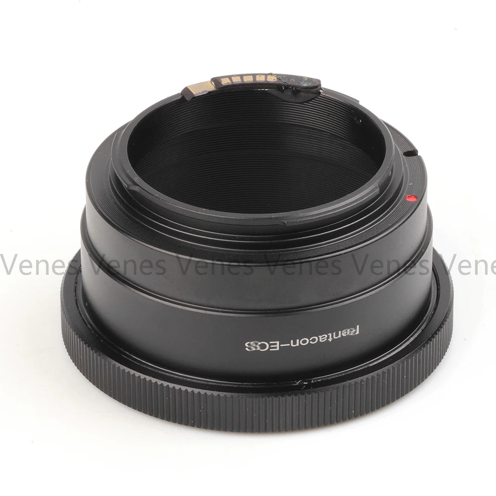 Обновленный адаптер Aperture AF2 для Kiev 60 EOS 2 го поколения совместимый с Pentacon 6 объектив