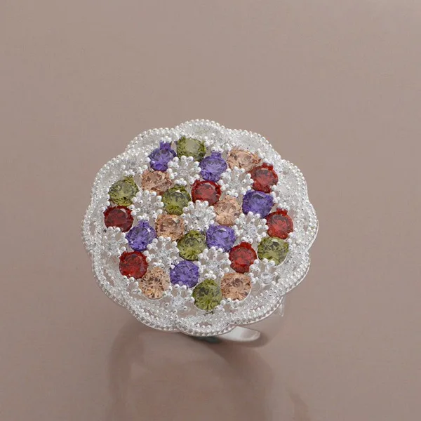 Оптовая продажа высококачественные посеребренные модные ювелирные кольца |