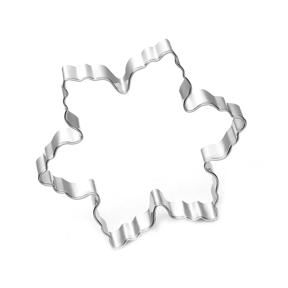 Снежинка Форма формочки для печенья Нержавеющая сталь снег форма выпечки DIY Fondant