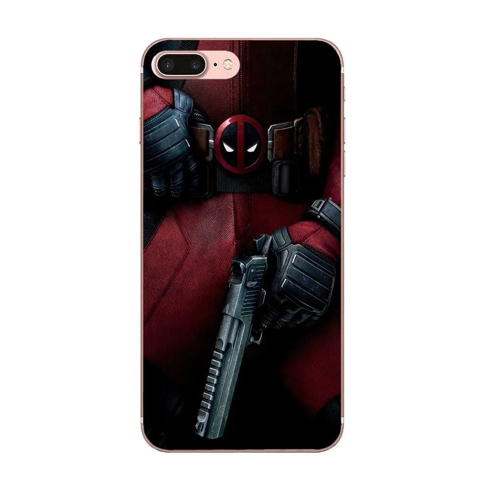 Супер забавный крутой Marvel Hero Супермен Дэдпул для Galaxy A3 A5 A7 On5 On7 2015 2016 2017 Grand Alpha G850