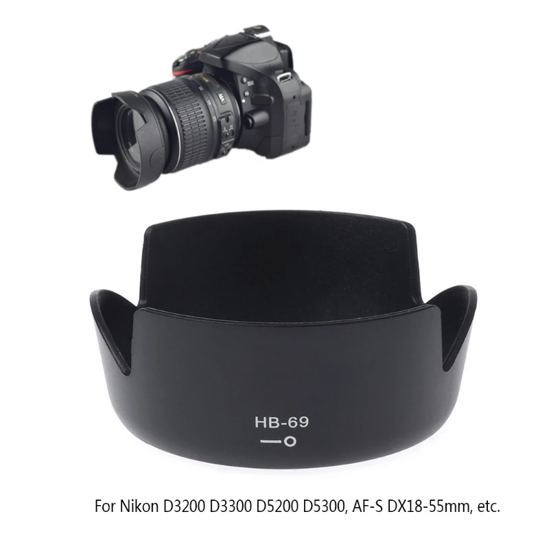 Байонетное крепление для объектива камеры Nikon D3200 D3300 D5200 D5300 и с креплением на
