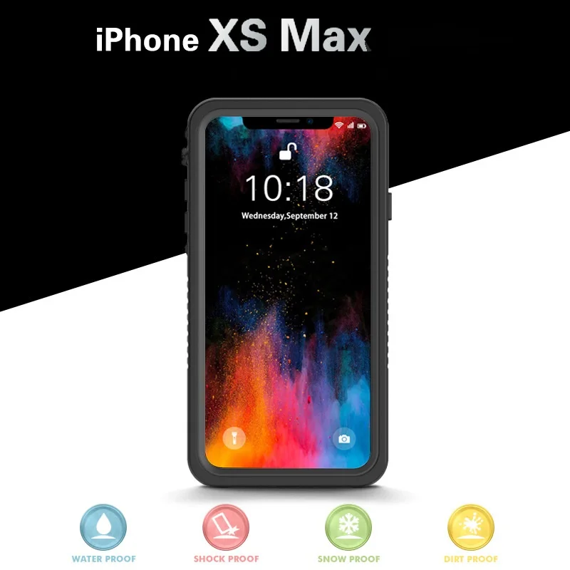 Водонепроницаемый Чехол IP68 Сертифицированный полный корпус герметичный