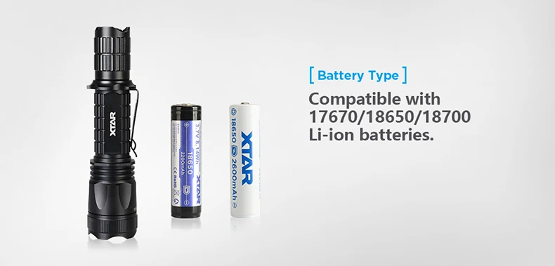 XTAR TZ20 тактический фонарь CREE XM-L2 U2 светодио дный max 840 Люмен луч расстоянии 200 м Ручной Факел для Открытый Поиск спасения