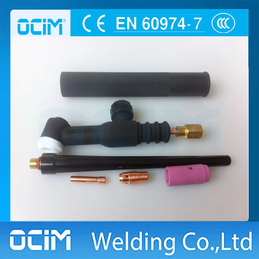 

WP9V SR-9V Tig Torch Body Valve Air Cooled Head 125AMP