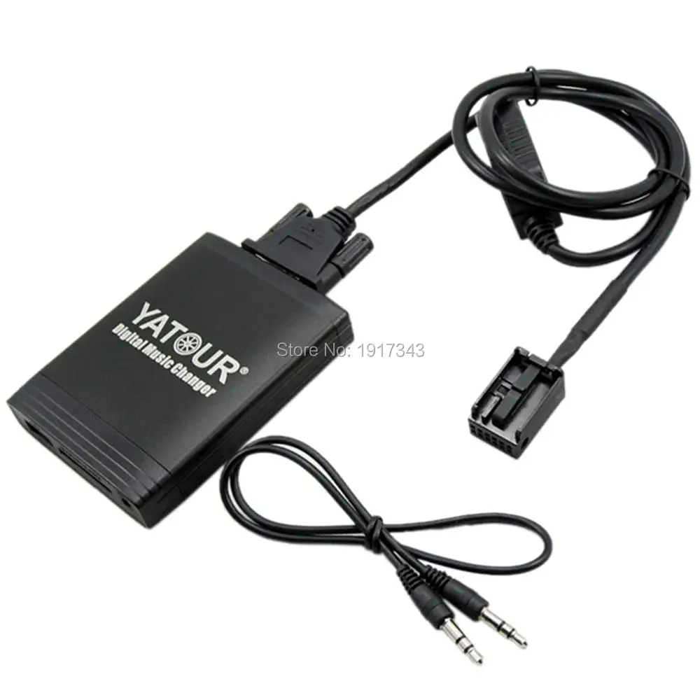 Автомобильный адаптер YATOUR AUX MP3 SD USB музыкальный сменный разъем для CD CITROEN C2 C3 C4 C5 C6