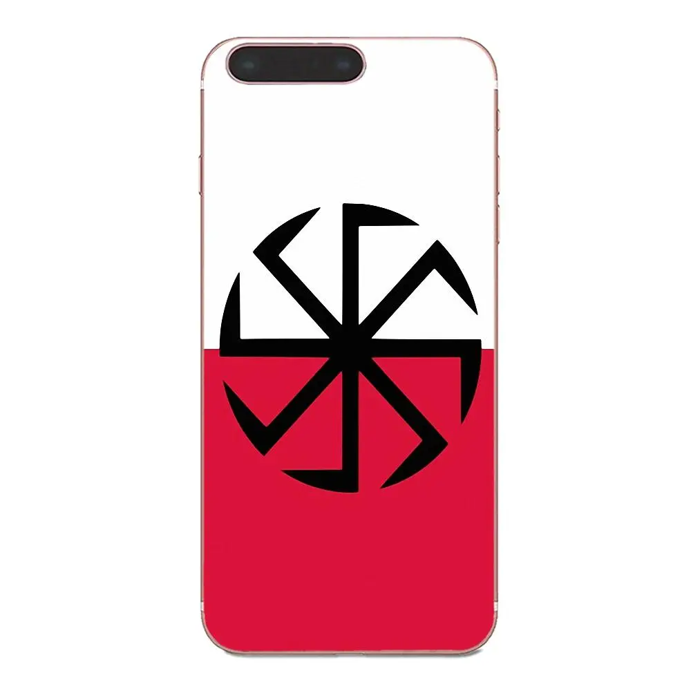 Viking Warrior славянский символ Коловрат для Sony Xperia Z Z1 Z2 Z3 Z4 Z5 compact Mini M2 M4 M5 T3 E3 E5 XA XA1 XZ