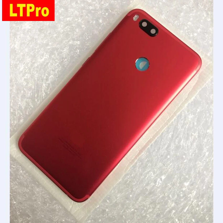LTPro Top Quality New Back Cover Battery Door Housing Case for Xiaomi Mi A1 MiA1 MA1 Phone Parts +Power Volume Keys+Camera lens | Мобильные