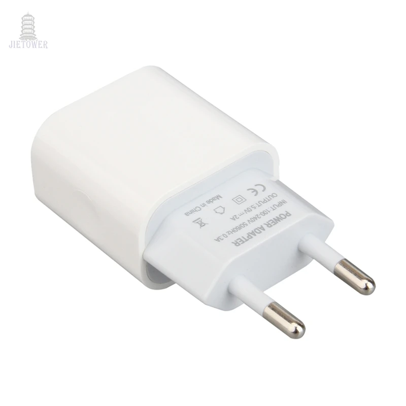 200 шт./лот Dual 2 USB 2usb зарядное устройство для мобильного телефона белое Европейское