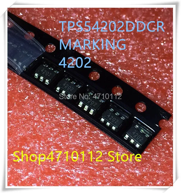 Новинка 10 шт./лот TPS54202DDCR TPS54202DDCT TPS54202 маркировка 4202 SOT23-6 IC | Электроника