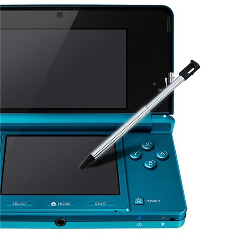 4 шт. цвета Выдвижные Металлические Короткие регулируемые стилусы для Nintendo 3DS DS