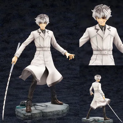 

22cm Japanese anime figure Tokyo Ghoul Sasaki Hise changable head action figure collectible model toys for boys