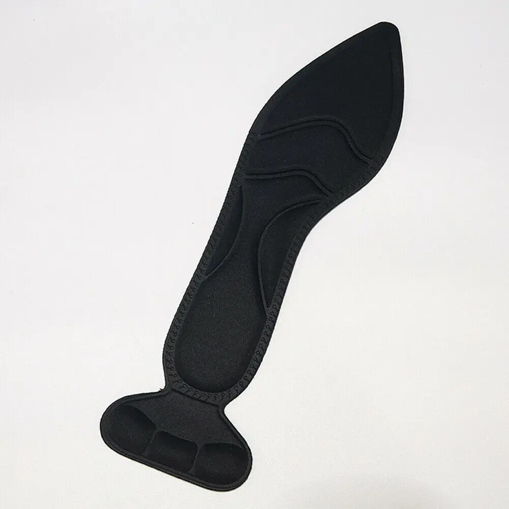 Black Tip Memory Sponge 4D обувные стельки с подушечками на пятке удобные вставки для женщин Новинка - Цвет: Black Tip