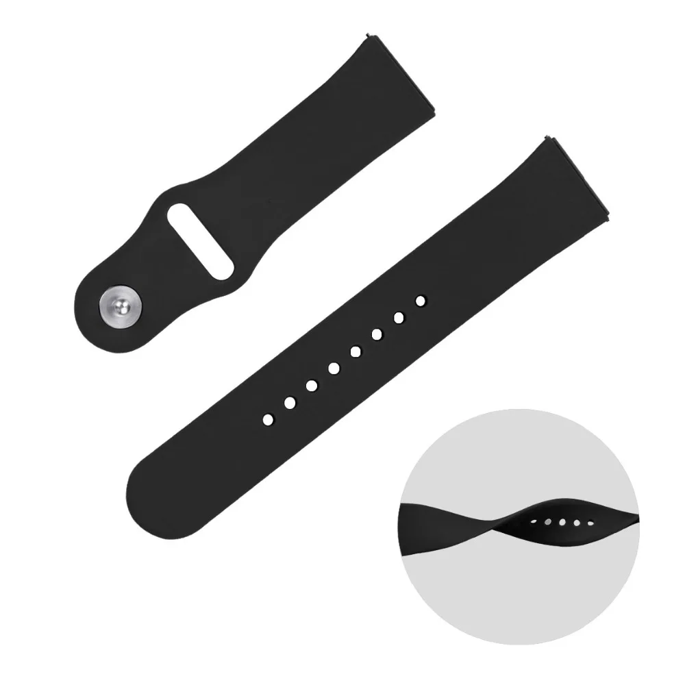20 мм силиконовый мягкий ремешок для Xiaomi Huami Amazfit Bip BIT Lite Молодежные умные часы носимые наручные браслет Amazfit спортивный ремешок для часов