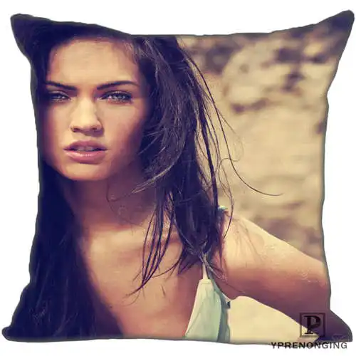 Pillowcase Лучшая Заказная Меган лиса(1) Наволочка на подушку, спальня домашняя квадратная Наволочка на молнии(с одной стороны)#190404-01-189 - Цвет: Pillowcase