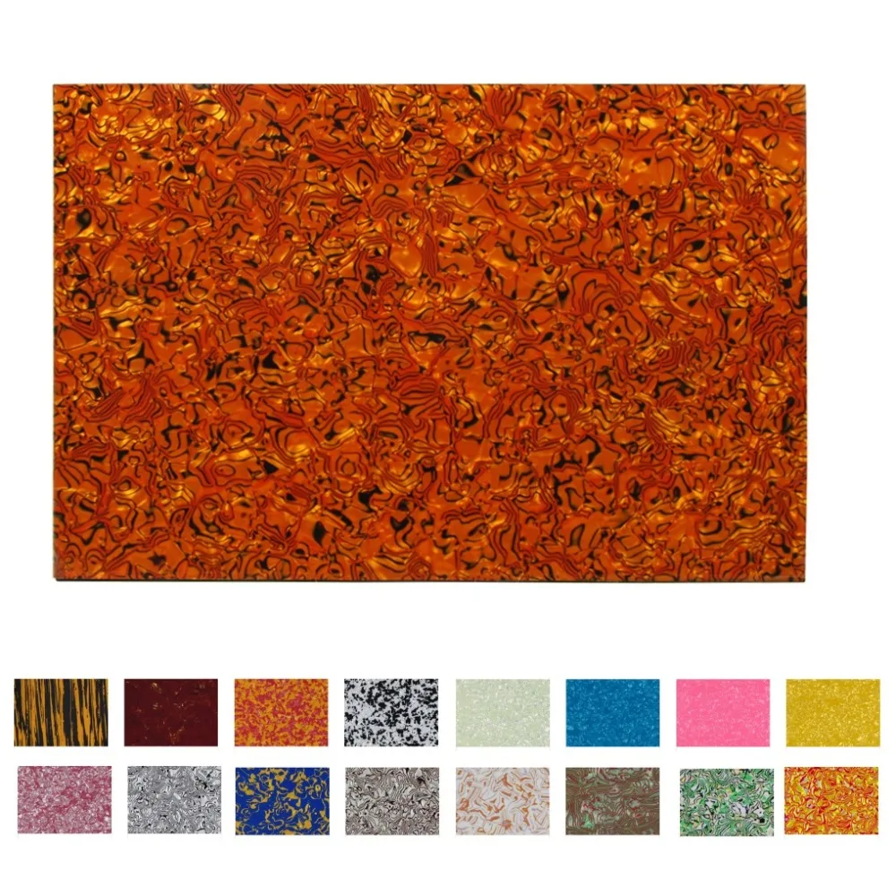 1 шт. 4Ply Бас-Гитара накладку Бланк Материал лист царапинам плиты 430x290x2 3 мм для