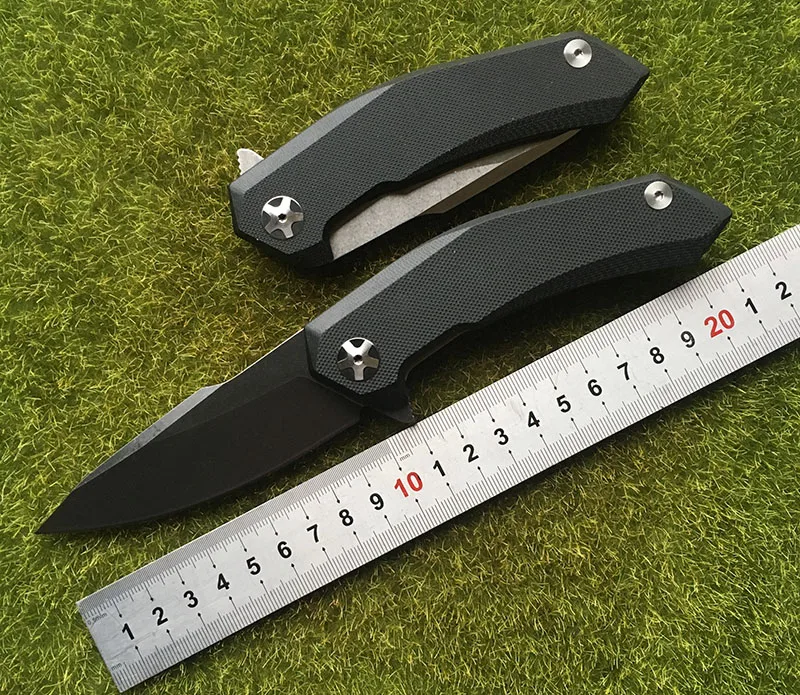 TIGEND высокое качество ZT0095 Флиппер складной нож 9Cr14Mov лезвие G10 Ручка Открытый Отдых Охота карманные Фруктовые Ножи EDC инструменты