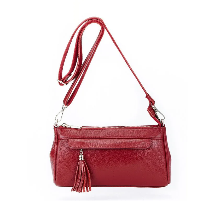 Модная женская сумка на плечо из натуральной кожи Женская Повседневная