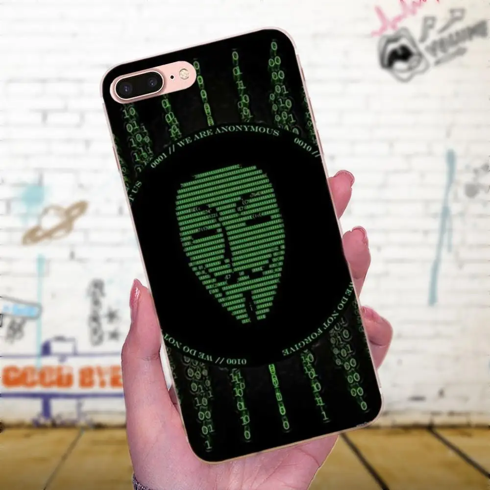 Для Galaxy Grand Alpha G850 Core2 Prime S2 I9082 A3 A5 A7 On5 On7 2015 2016 2017 TPU для Vendetta Anonymous Guy Fawkes Mask |