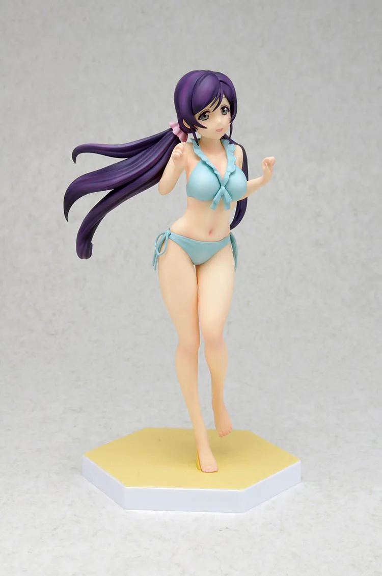 Аниме Love Live! Школьный Idol проект волна пляж Queens Tojo Nozomi купальник сексуальный ПВХ