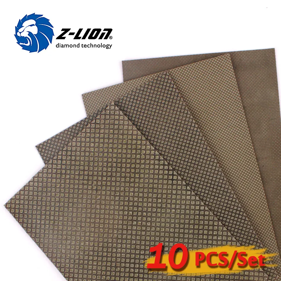 10 шт. алмазная шлифовальная бумага 120*180 мм | Инструменты