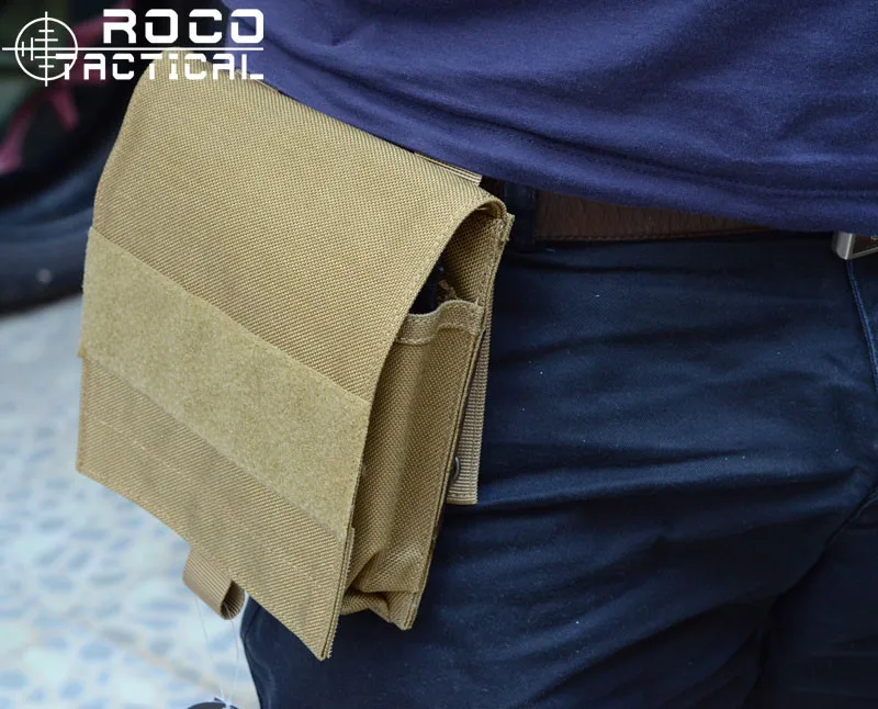 Rocotactical тактический Молл подсумок M4/M16 подсумок Военная Униформа Airsoft Пейнтбол талии recycle сумка Армия Молл сумка