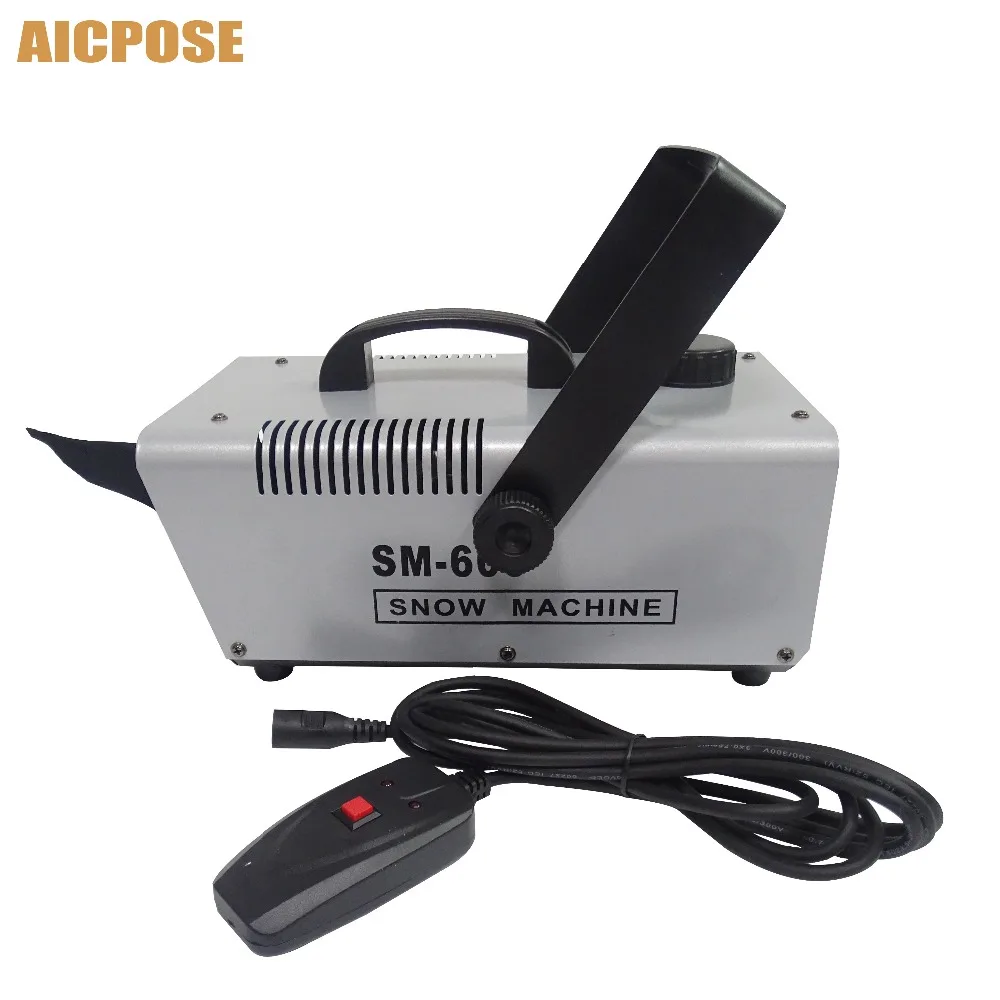 

600W snow machine Wire control snow flake machine Party Wedding professional stage DJ equipment