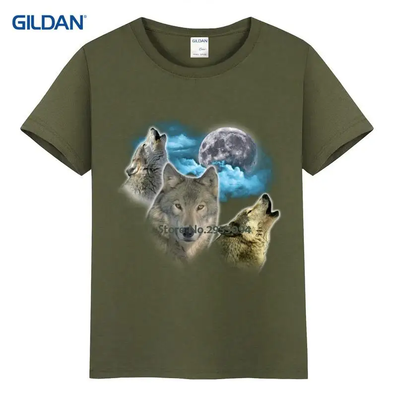 Волк Животных 2017 модные футболки для мужские летние интернет-магазины Мужская