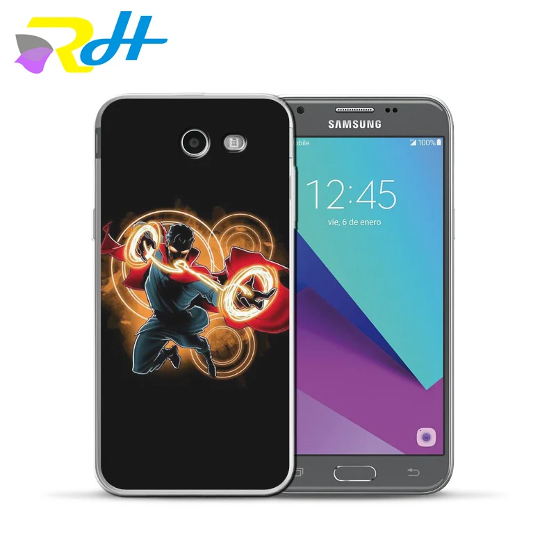 Мягкий ТПУ чехол для Samsung Galaxy J4 J6 J8 2018 Мстители задняя оболочка J3 J5 J7 2017 J5Prime J6Plus Coque