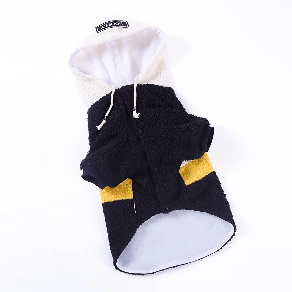HOOPET Pet Big Dogs Autumn and Winter Wear Warm Clothes Walking Dress Two Feet|autumn winter|dresses dressdress dress |