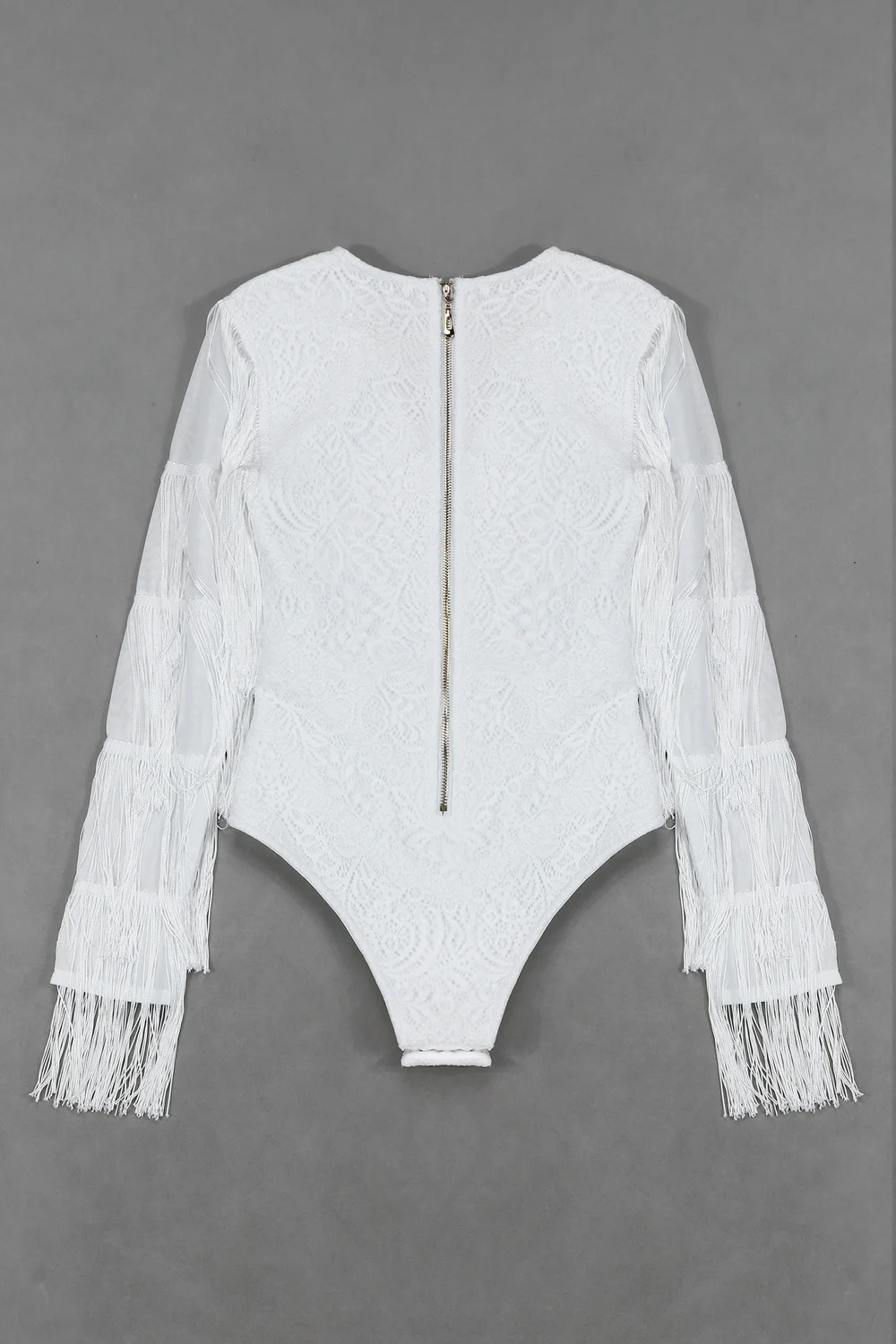 KLEEZY Новые Вечерние ные сексуальные боди с цветочной вышивкой и бахромой глубоким