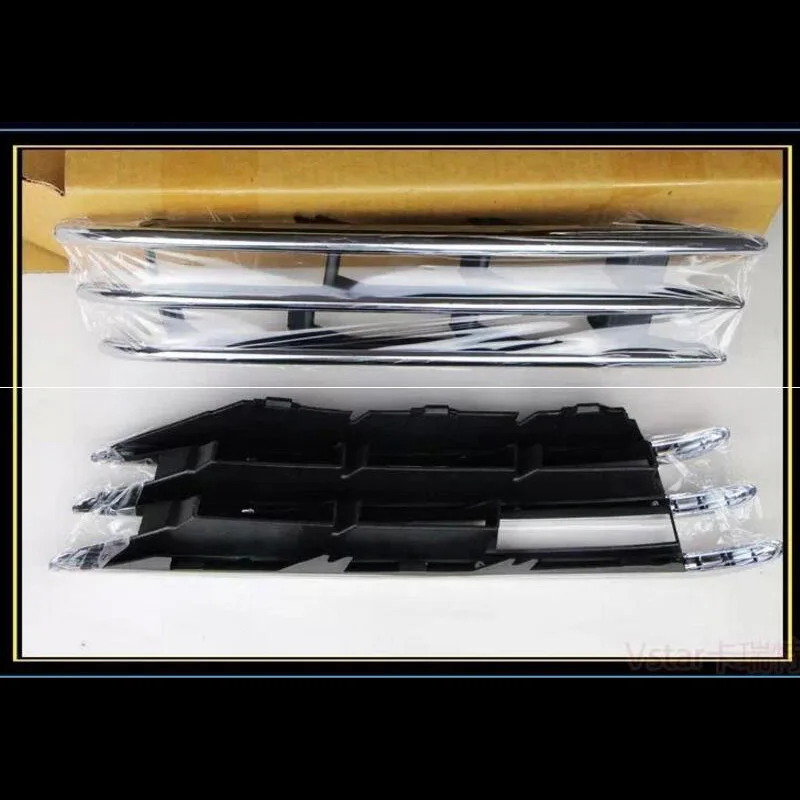Автомобильный Стайлинг ABS Хромированная передняя крышка задних противотуманных
