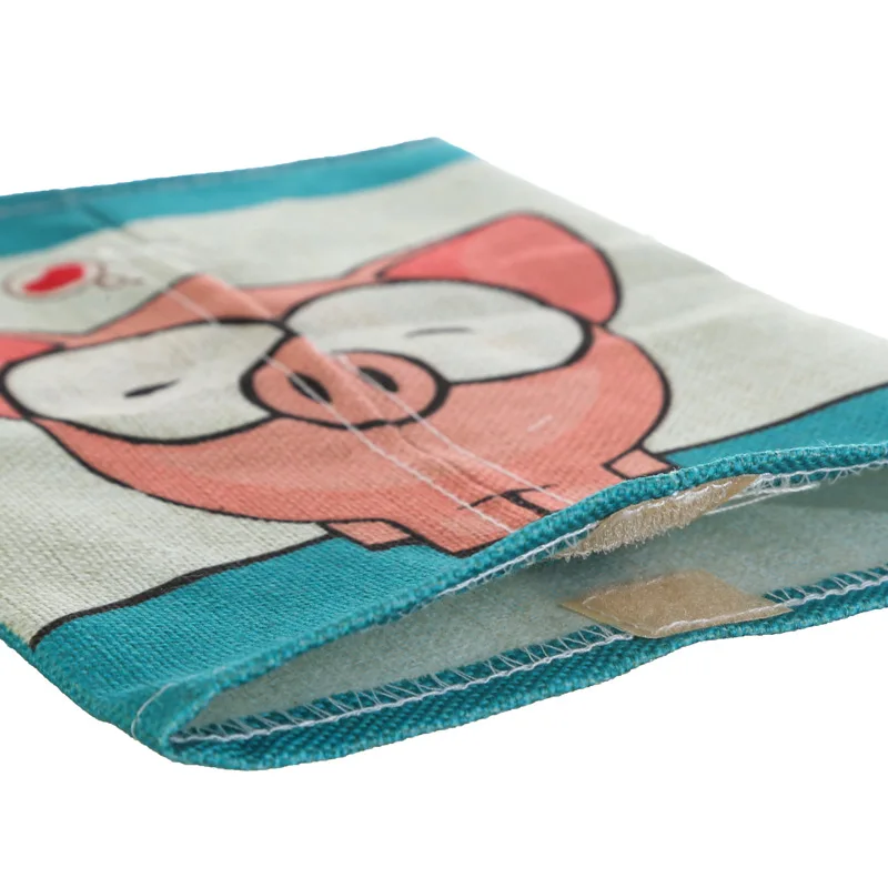 1 шт. Печатный хлопчатобумажный мешок для хранения льняной ткани диван скатерть