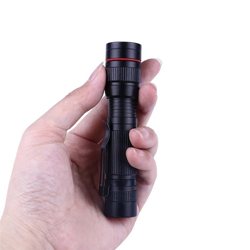 Светодиодный фонарик супер яркие водонепроницаемые ручные фонарики карманный