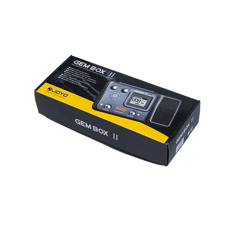 Гитарный процессор JOYO Gembox II многоцелевой новый пароль шаблоны барабанов 3