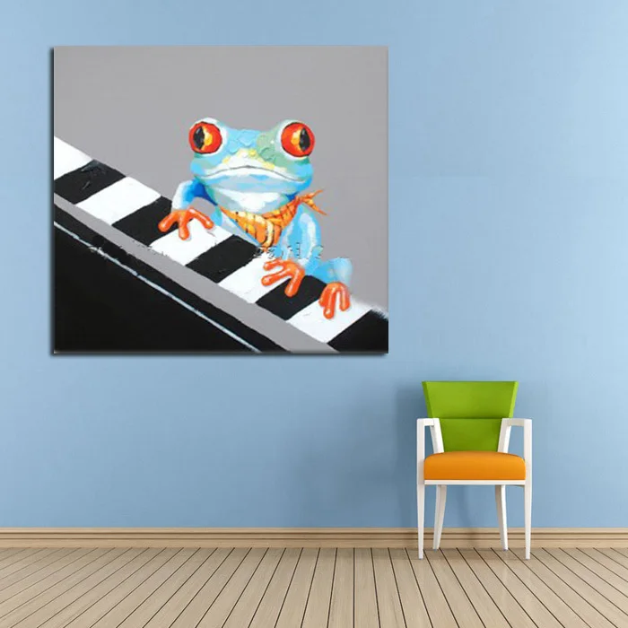 Ручная роспись современный мультфильм Бесплатная доставка Современный