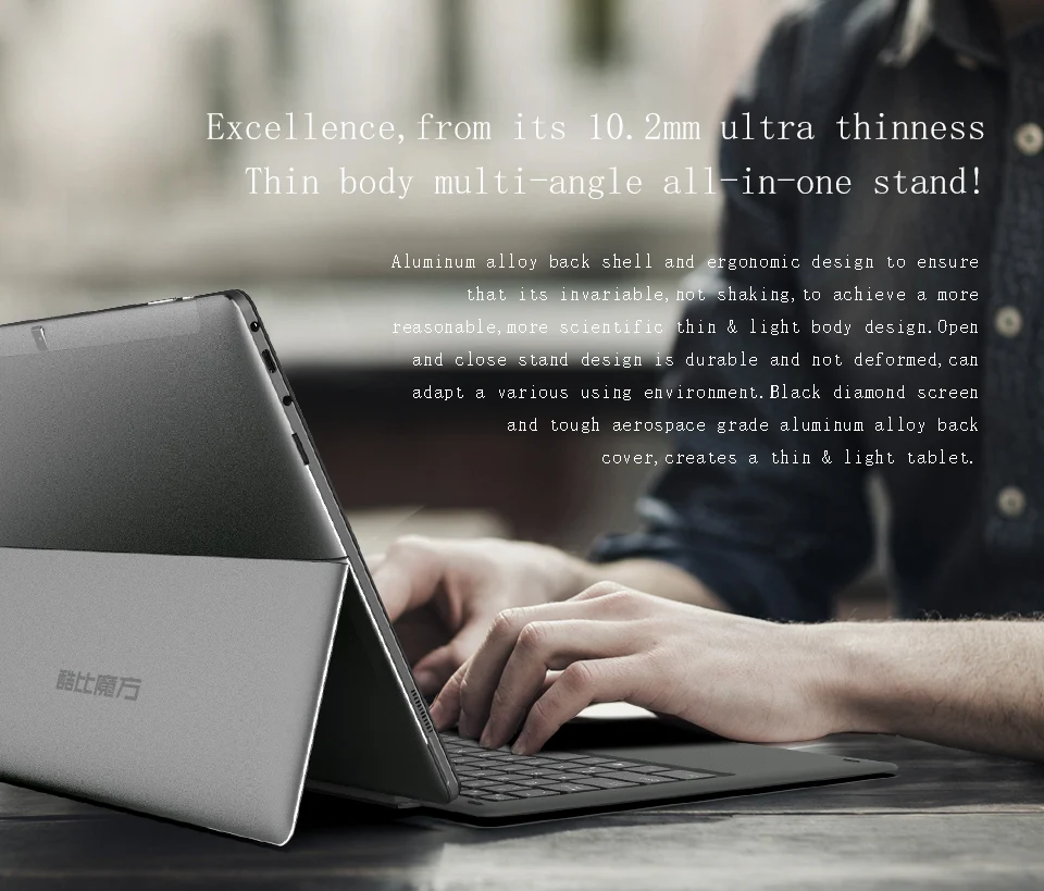 13,3 ''ips 2560*1440 Alldocube Knote8 Ultrabook планшетный ПК с Windows 10 Intel kaby Lake 7Y30 двухъядерный 8 Гб оперативная память 256 встроенная Тип C