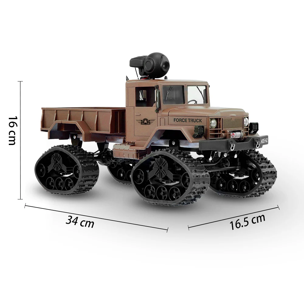 FY001B RC автомобиль 1/16 2 4 ГГц 4WD 480 P Wifi FPV камера 3000 г нагрузка Снежная шина военный