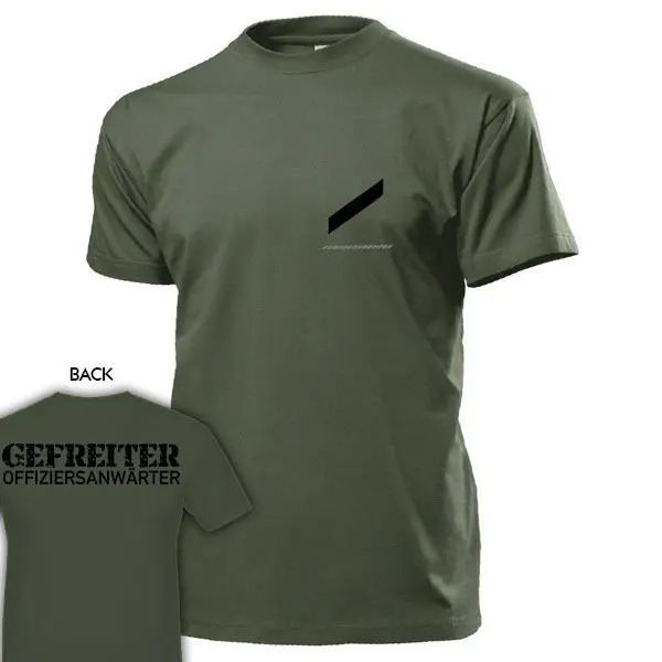 2019 100% Cotton Summer Mens Summer Tops Tees T Shirt Gefreiter Oa Dienstgrad Bundeswehr Abzeichen Schulterklappetshirt Design