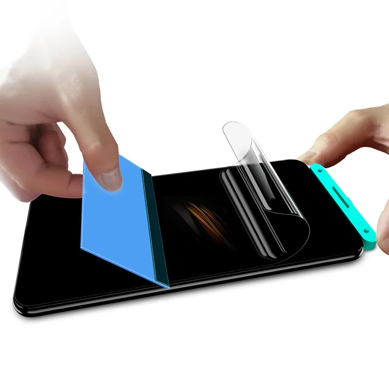 Защитная пленка для Samsung Galaxy S7 Edge S8 S9 Plus Мягкий Полный закругленный протектор