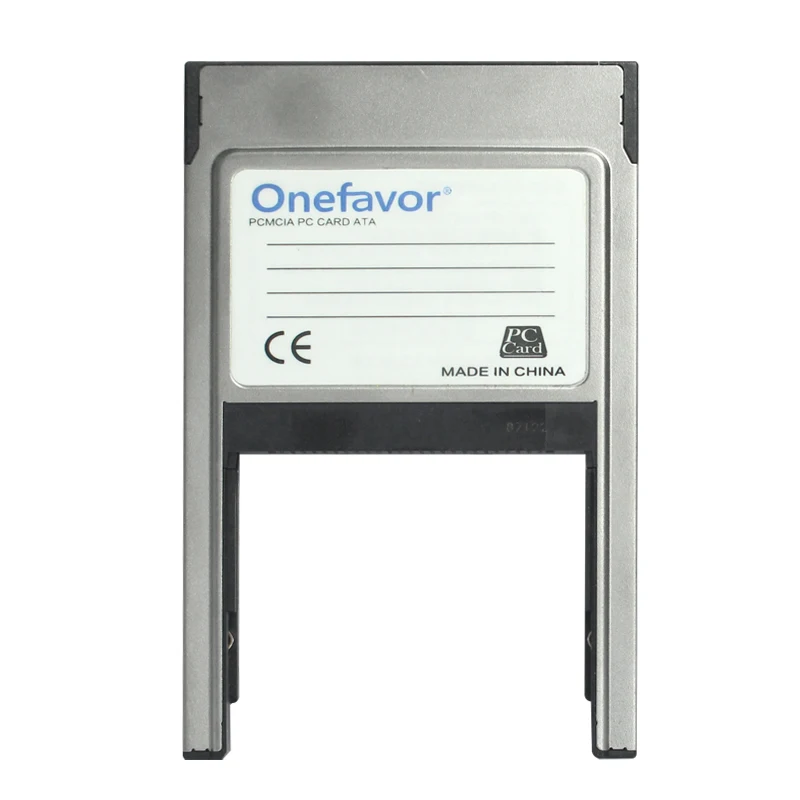 Оптовая продажа! 10 шт./лот onefavor CF Compact Flash Card to Laptop PCMCIA Reader адаптер конвертер|card