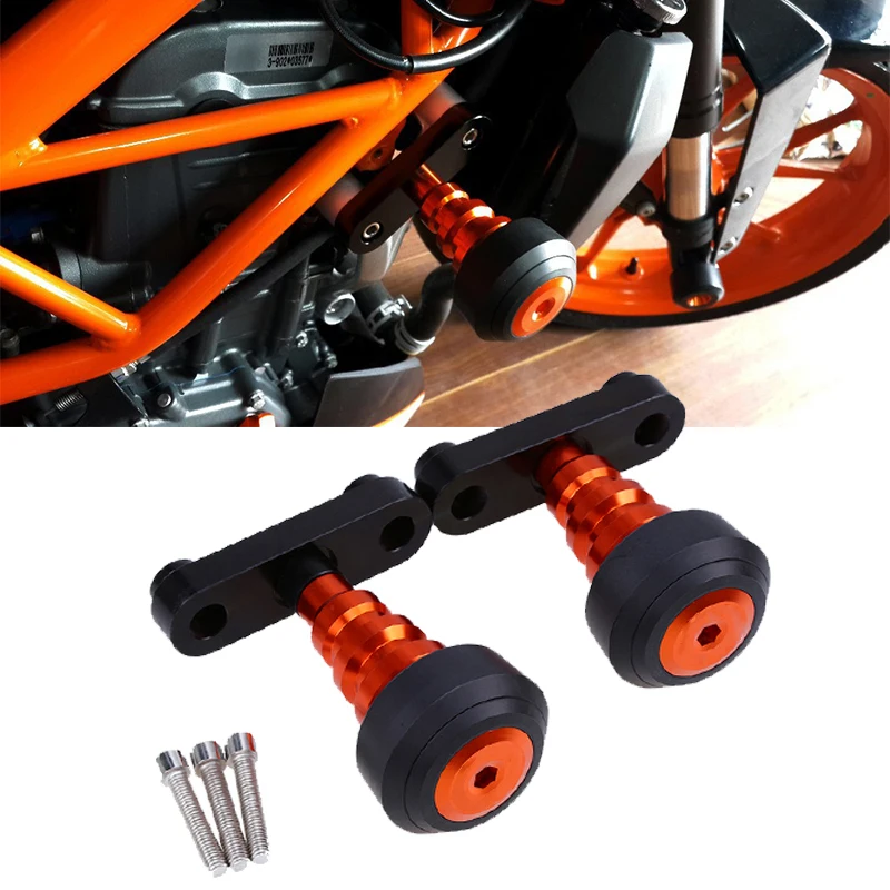 CNC алюминиевый слайдер рамы мотоцикла защита от ударов двигателя для KTM DUKE 125 200 390