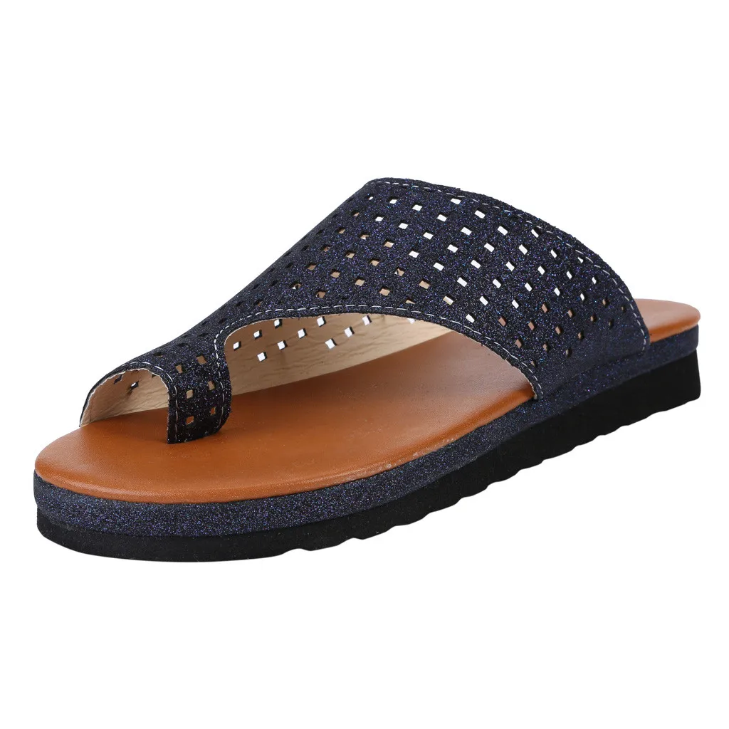 SAGACE/летние женские модные пляжные шлепанцы на плоской подошве с веревкой