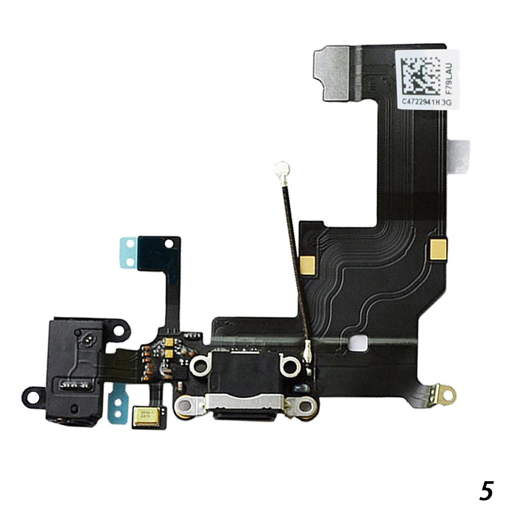 USB док станция для iPhone 5 5C гибкий разъем зарядки с usb портом микрофон аудио антенна