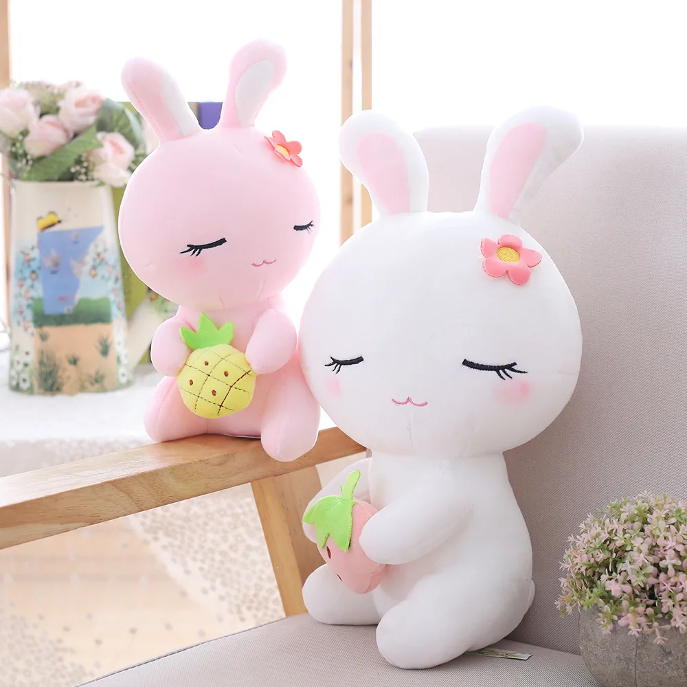

22 Cm Soft Flora Easter Bunny Rabbit Plush Toy Stuffed Animal Bunny Rabbit Plush Soft Placating Toys For Children Toy