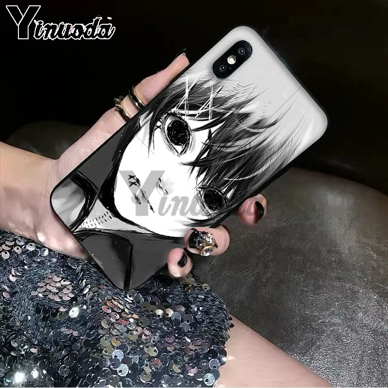 11pro MAX аниме JUUZOU SUZUYA Tokyo Ghouls TPU Мягкий силиконовый черный чехол для телефона Apple iPhone